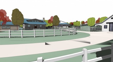 sketchup graphics and styles Vineyard Styles Model