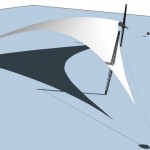 Modern Canopies in SketchUp: Part 1- Sail Canopy Surface