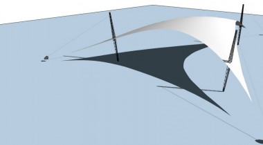 Modern Canopies in SketchUp: Part 1- Sail Canopy Surface