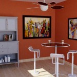 adding wall art in SketchUp Band Render 005
