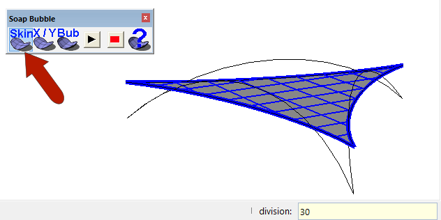 Modeling a Sail Canopy. SailTensile07