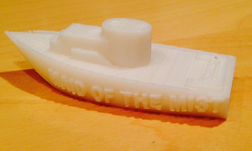3D Printing Boat maid mist